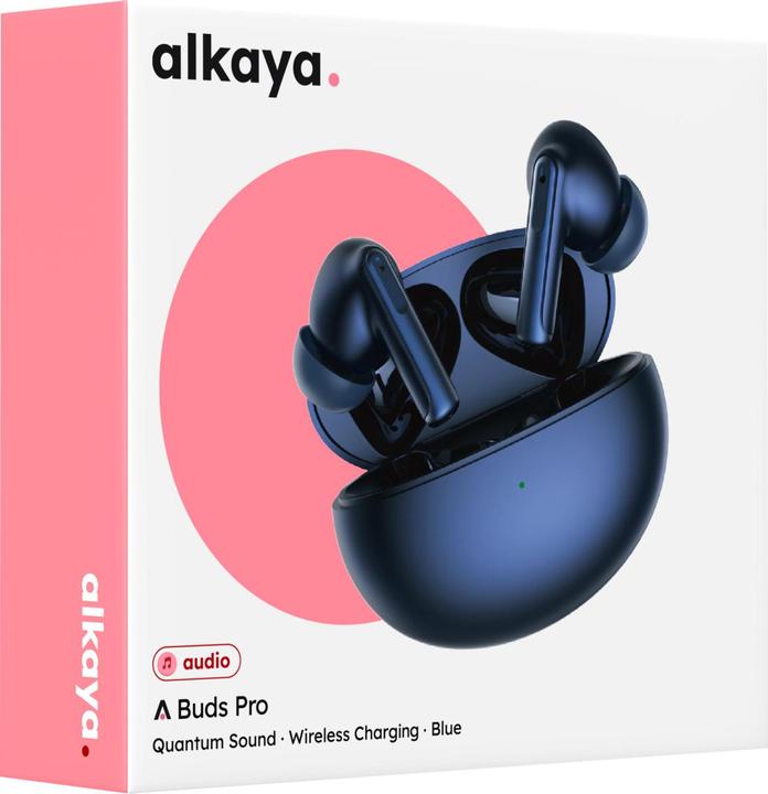 Image du produit Alkaya A Buds Pro Quantum Sound Casque Bluetooth, chargement par induction (ANC, Sans fil)