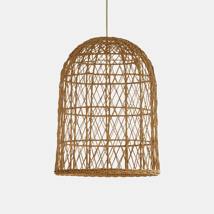 Actual product image Loberon Lampenschirm Durnelle braun