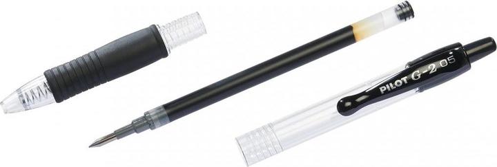 Actual product image Pilot Gel pen G2 05, red (Red, Transparent, 1 x)