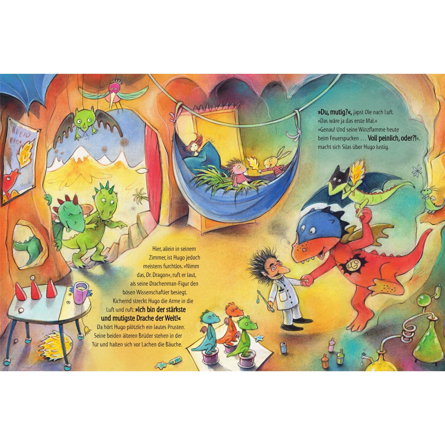 Thumbnail - Nur Mut, kleiner Drache!, Kinderbücher von Regine Altegoer, Kristin Lückel