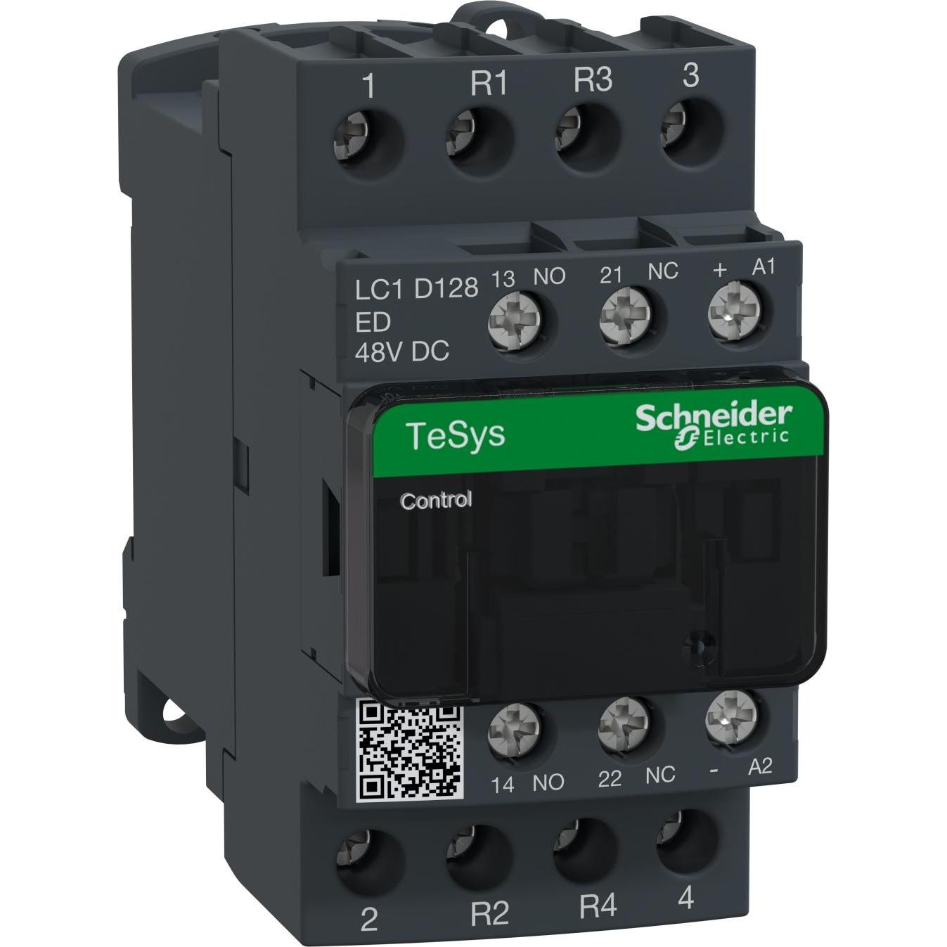 Thumbnail - Schneider Electric Schütz,2NO+2NC,25A,48Vdc,AC-1, 4-polig, Relais