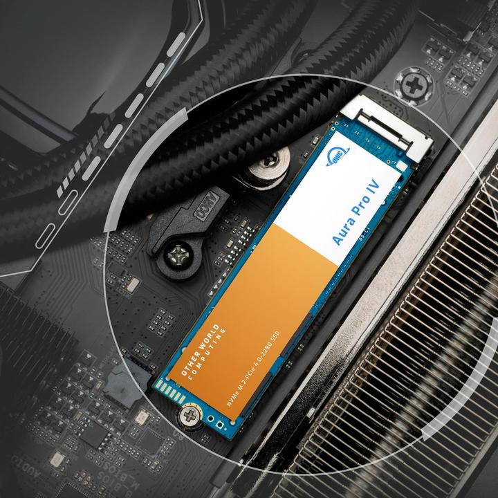 Produktbild OWC Aura Pro IV M.2 2280 NVMe SSD 2.0TB (2000 GB, M.2 2280)
