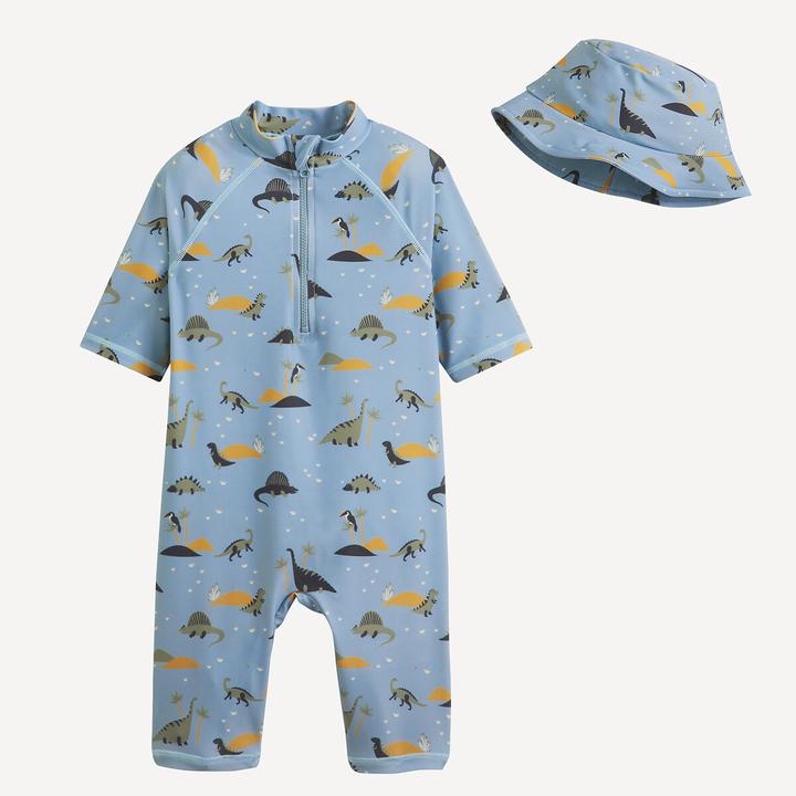 La Redoute Collections Badeanzug Jumpsuit und Bob bedruckt