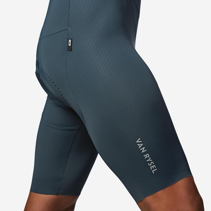 Actual product image Van rysel Rennrad Radhose mit Trägern Sommer kurz Herren RCR 4 grün (XL)