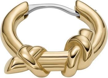 Diesel Original Gold-Plated Single Earrings Dx