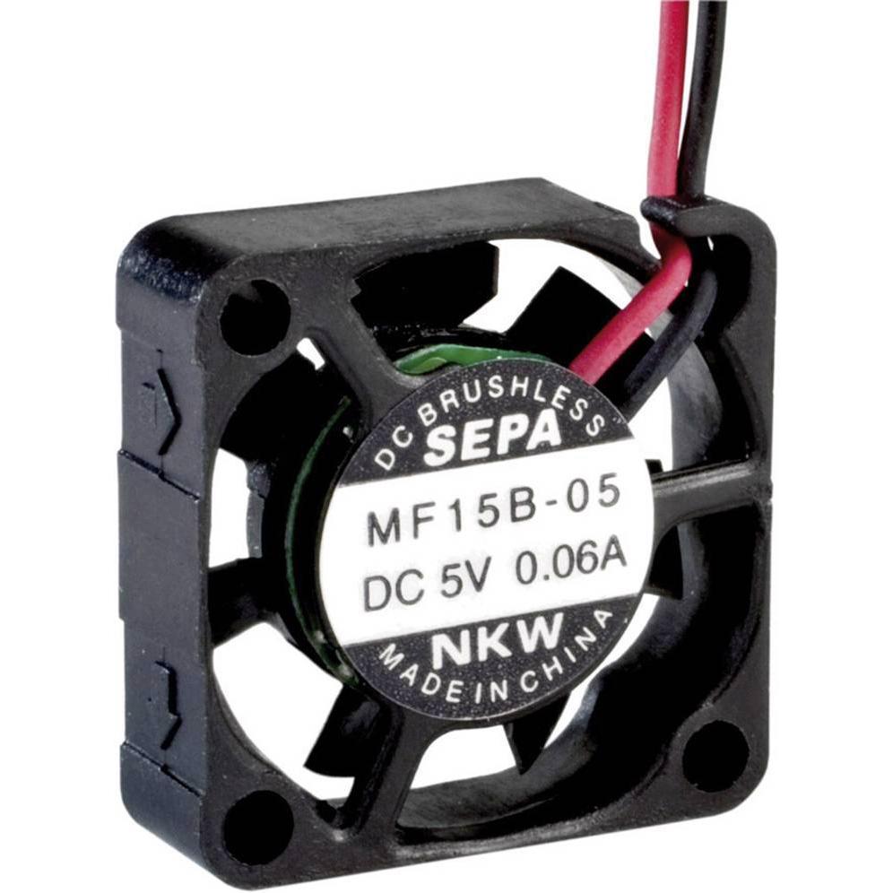 Thumbnail - SEPA Hochleistungslüfter (15 mm), PC Lüfter, Schwarz