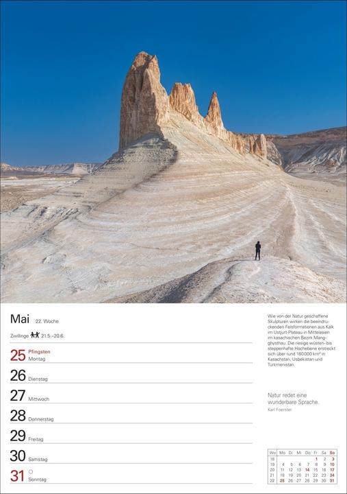 Produktbild Harenberg Wunder der Natur Wochenplaner 2026 - 53 faszinierende Fotografien