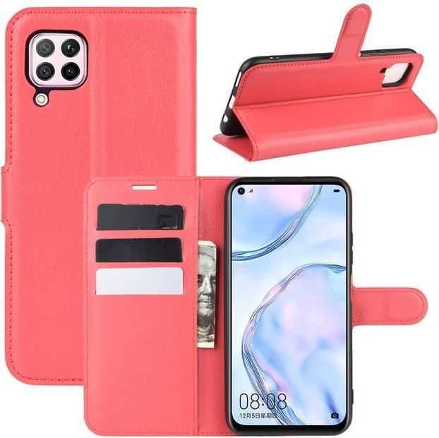 Produktbild MU Classic Litchi Leder Bookcover Series (Huawei P40 Lite)