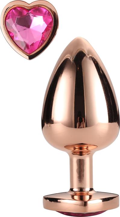 Produktbild Dream Toys Gleaming Love Rose Gold Plug Medium