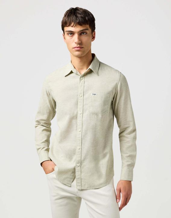 Immagine prodotto Wrangler Leinenhemd 1 Pkt Shirt (L)