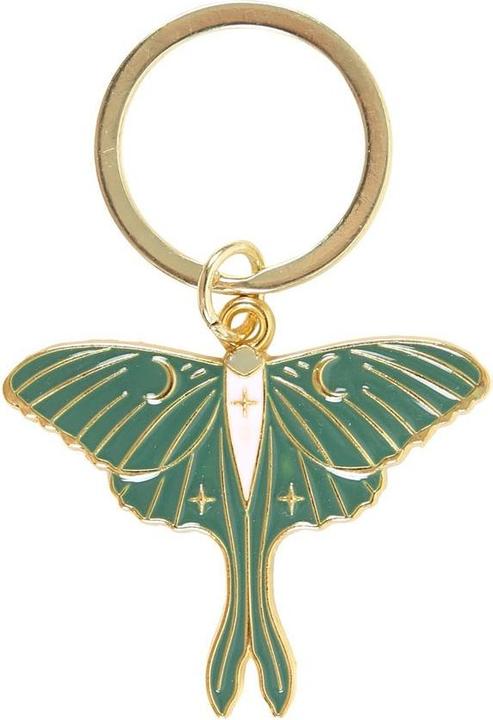 Actual product image Something Different Luna Moth Keyring