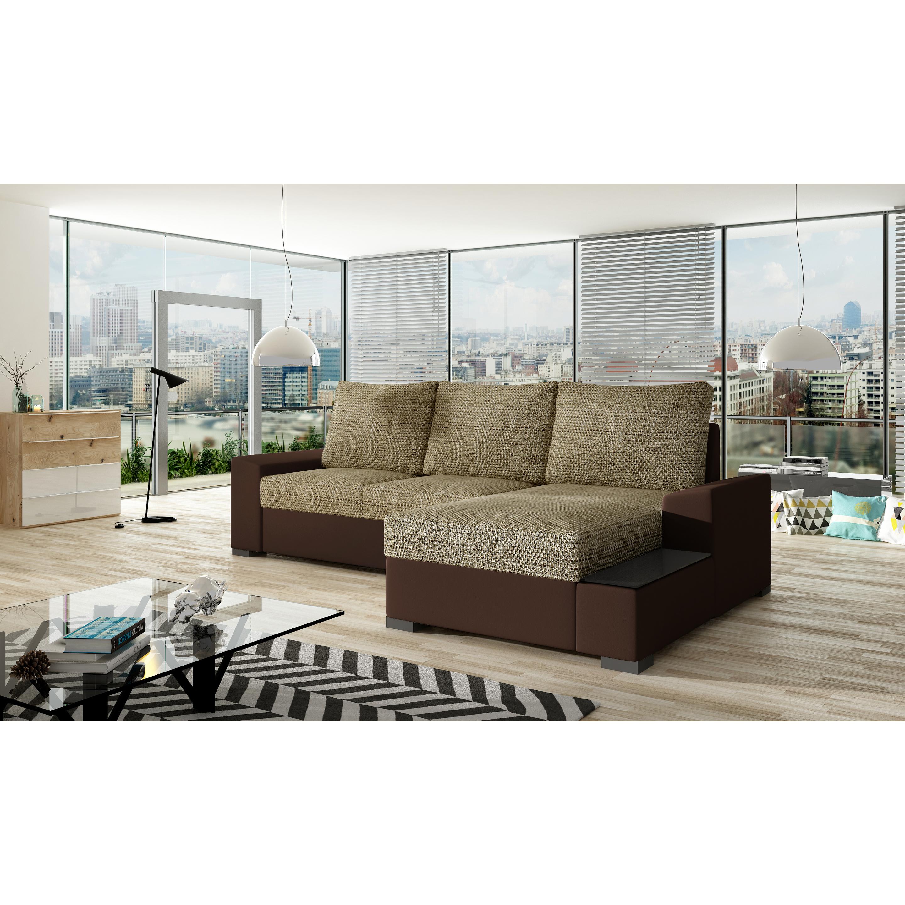 ELTAP, Sofa, Negro (Ecksofa, 3-Sitzer, Bettsofa)