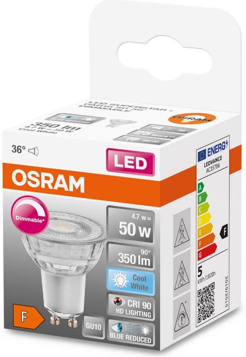 Actual product image Osram GU10 reflector - Par16 (GU10, 350 lm, 1 x)