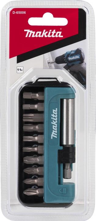 Productafbeelding Makita Bitset 11st (Magnetisch, zeskant 4mm, zeskant 5mm, PZ2, PZ1, 1 x PH 2, T20, PZ3, 25 mm)