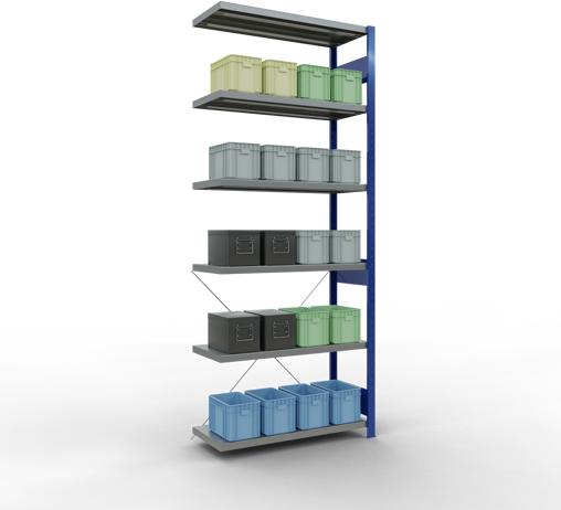 Image du produit Schulte Lagertechnik Système enfichable Élément suivant MULTIplus250 avec entretoise croisée