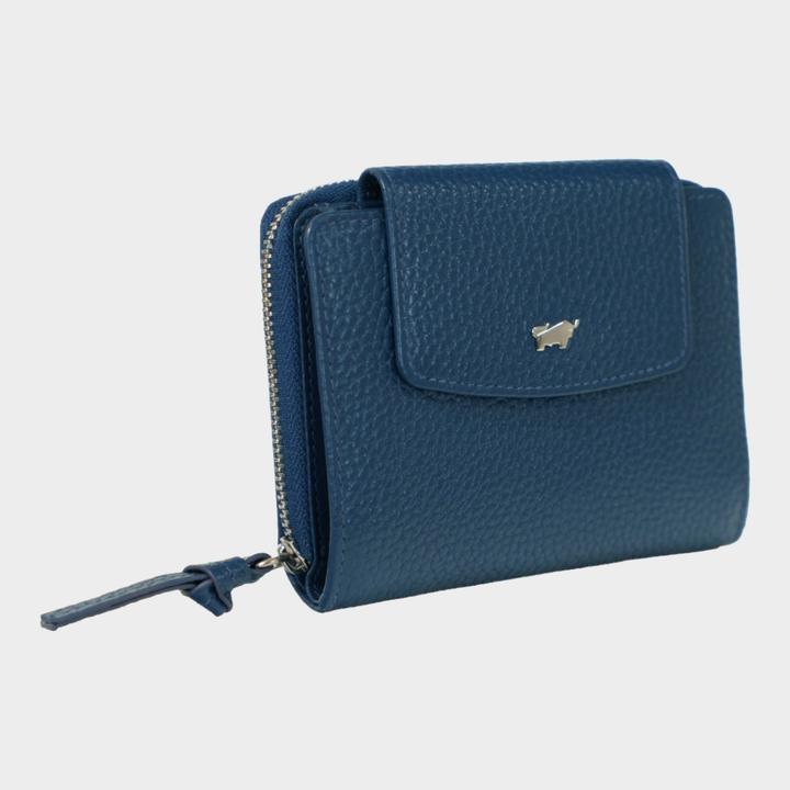 Actual product image Braun Büffel HANNA RFID blue sapphire