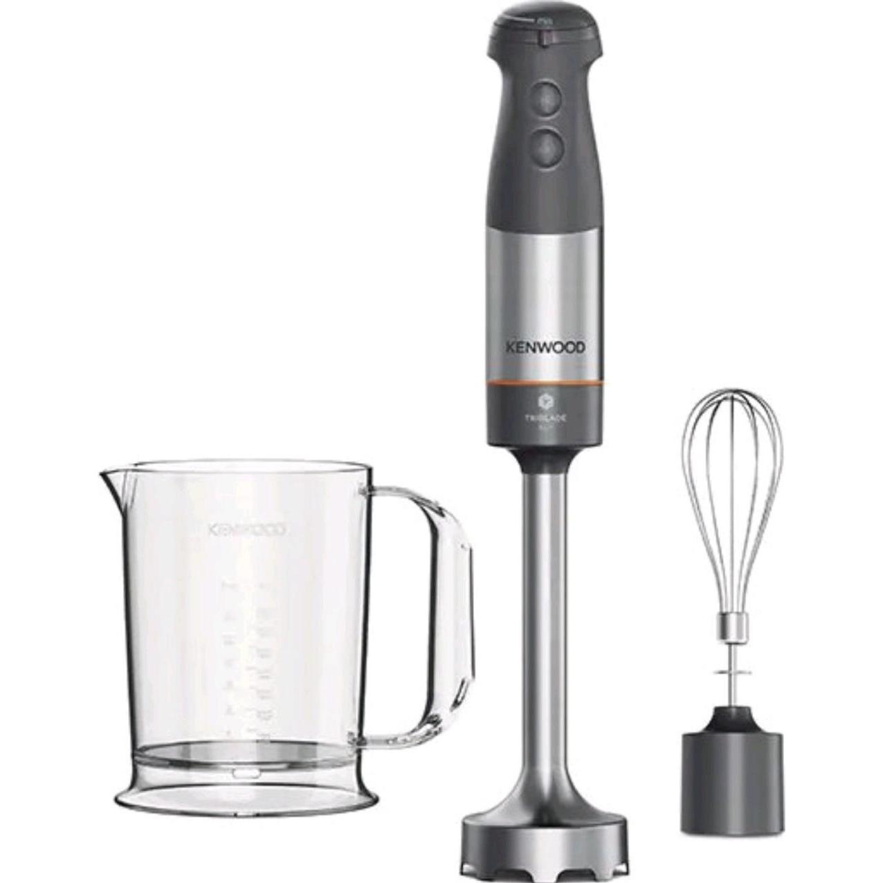 Kenwood Triblade XL+ HBM60.002GY, Frullatore a immersione, Grigio