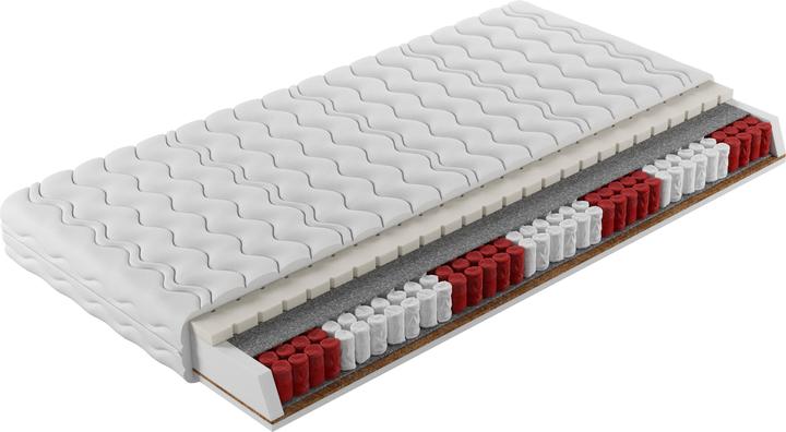 ADRK Furniture Multi Pocket Mattresses KALI 80x200 cm (80 x 200 cm, Spring core)