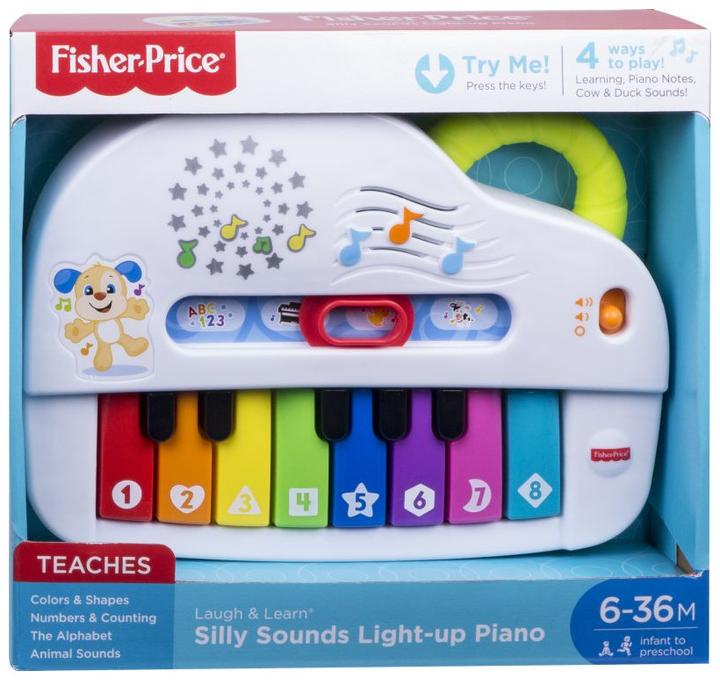 Produktbild Fisher-Price Fisher Price Laugh & Learn Educational Piano with Lights & Sounds for 6+ months GFV21 (Griechisch)
