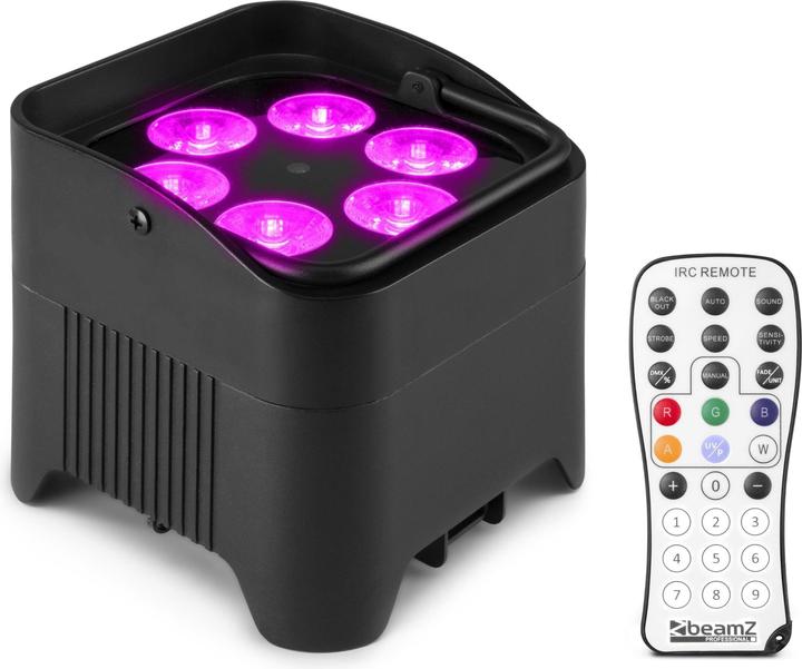 Actual product image BeamZ Floor spotlight BBP96SB Uplight Par Black (LED)