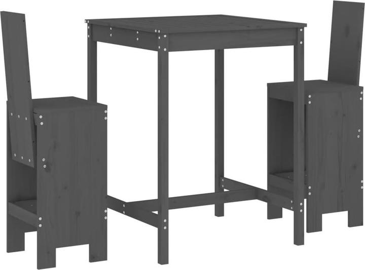 Produktbild vidaXL Gartenbar Set (82.50 x 82.50 x 110 cm)