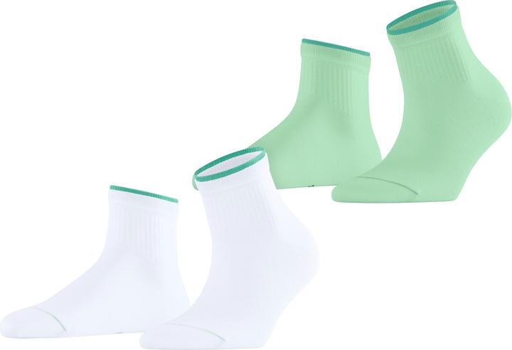 Produktbild Esprit Double High Cuff 2-Pack Baumwollsneakersocken (2er Pack, 35 - 38)