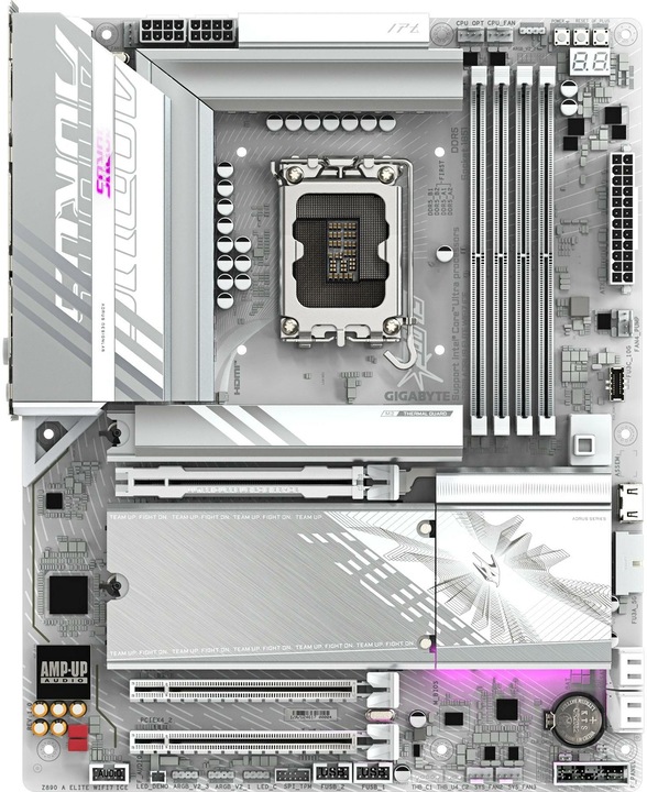 Produktbild Gigabyte Z890 AORUS Elite WIFI7 ICE (LGA 1851, Intel Z890, ATX)