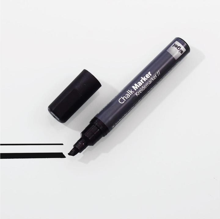 Sigel Chalk marker 1-5 mm black (Black, 1 mm, 1 x)
