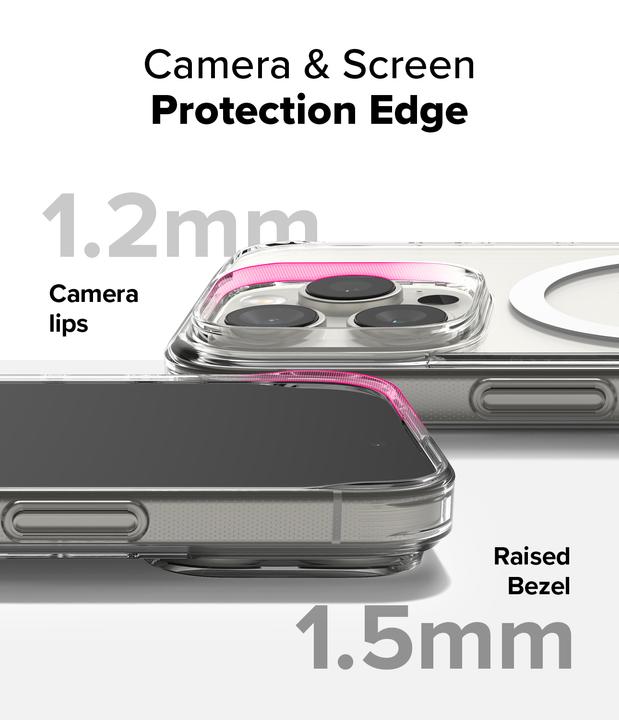 Produktbild Ringke Case for iPhone 16 Pro FUSION MAGNETIC CLEAR (Apple iPhone 16 Pro)