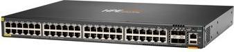 Image du produit HPE E Aruba 6300F Switch, 48 Port 1GbE PoE and 4 Port SFP56, Layer 3, Stackable, 1U, One Touch (48 ports)