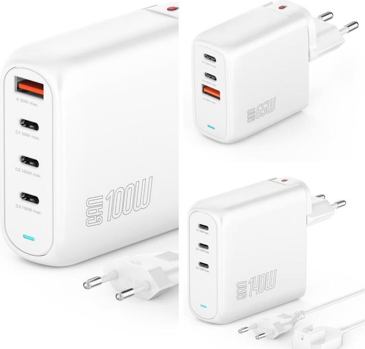 Actual product image 4smarts Flex (65 W, 3 ports)