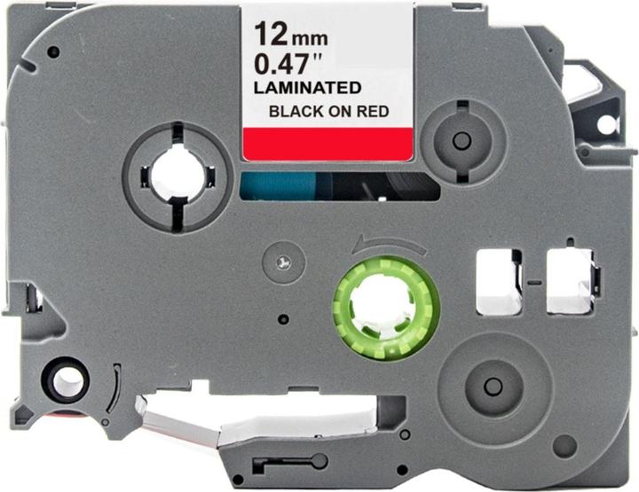 Produktbild Hermex Alternatives Etikettenband zu Brother TZe-431 Beschriftungsband (1.20 cm, Rot)