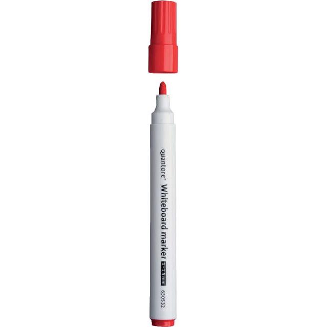 Quantore, Evidenziatori, Whiteboardmarker rond 1-1.5mm rood