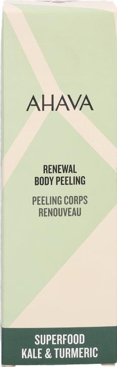 Produktbild Ahava Superfood Renewal Body Peeling "Kale & Turmeric" - Revitalisierendes Körperpeeling (200 ml)