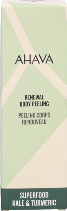 Produktbild Ahava Superfood Renewal Body Peeling "Kale & Turmeric" - Revitalisierendes Körperpeeling (200 ml)