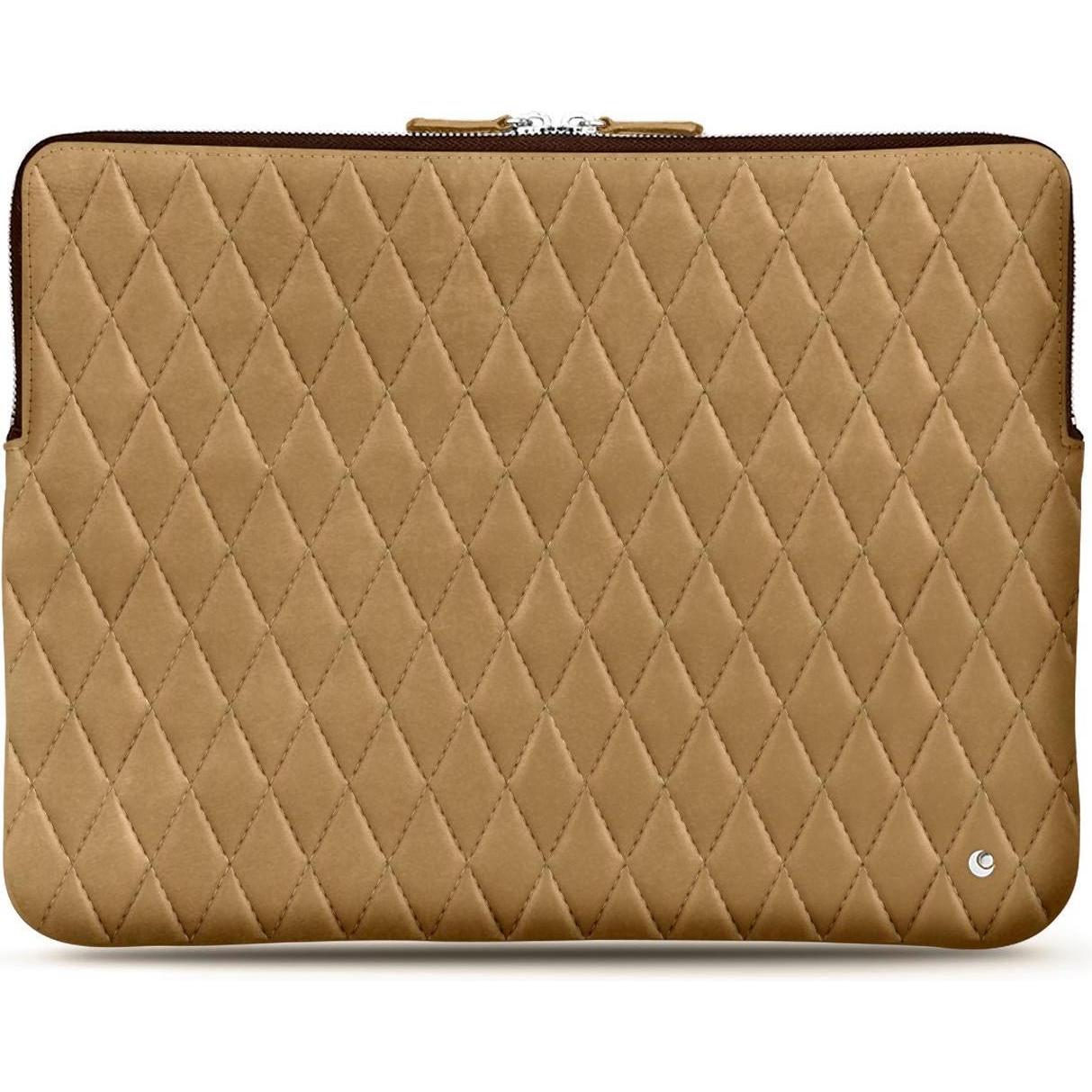 Noreve Lederhülle, Notebooktasche, Braun