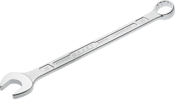 Produktbild HAZET Ring-Maulschlüssel 600N-26 ∙ Aussen Doppel-Sechskant-Tractionsprofil ∙ 26 mm (26 mm)