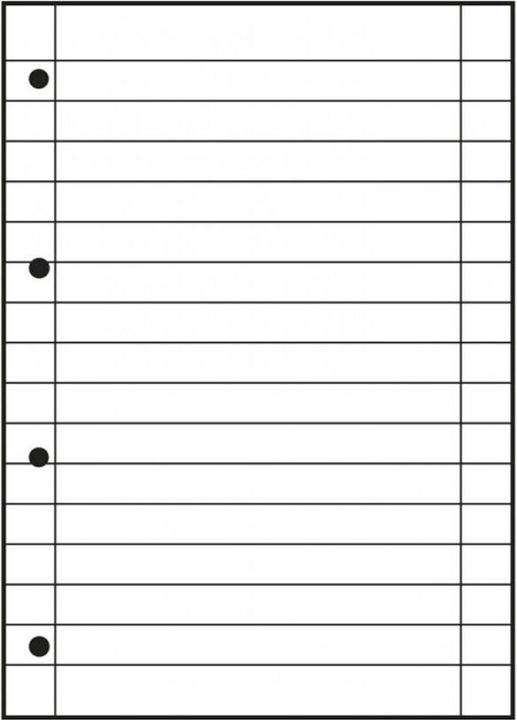 Image du produit Oxford DUO KLASSIK - Bloc-notes (A4, À rayures)