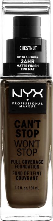 Immagine prodotto NYX Professional Make-Up Fondotinta NYX Professional Makeup Can't Stop Won't Stop (23 Chestnut)