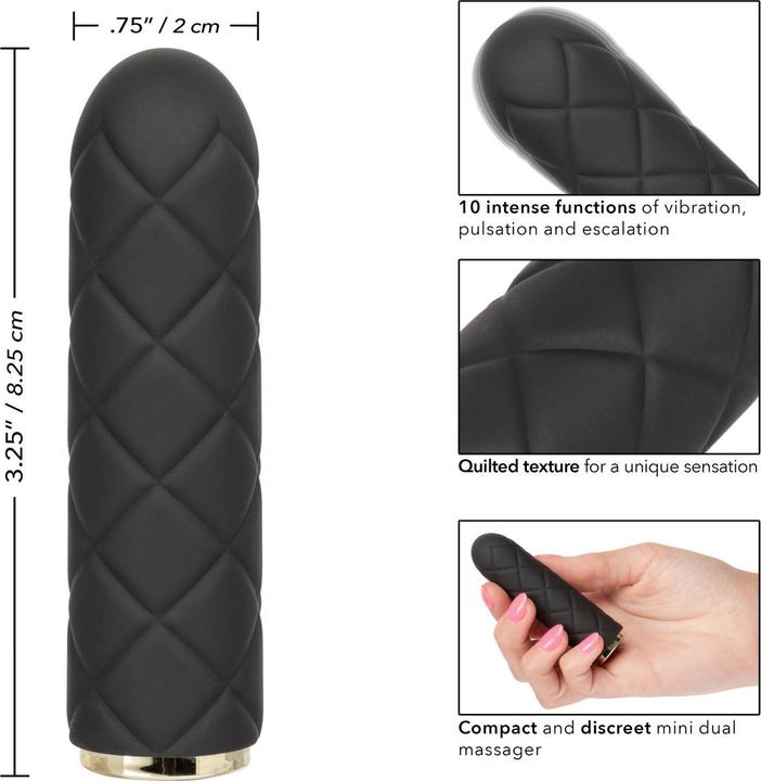Actual product image CalExotics Raven™ Quilted Seducer
