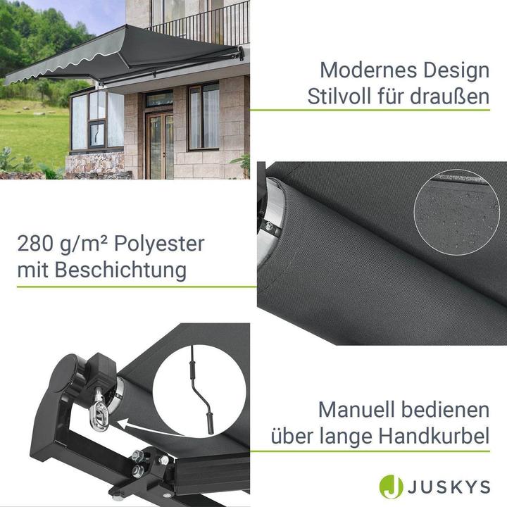Image du produit Juskys Gelenkarmmarkise (4 m)