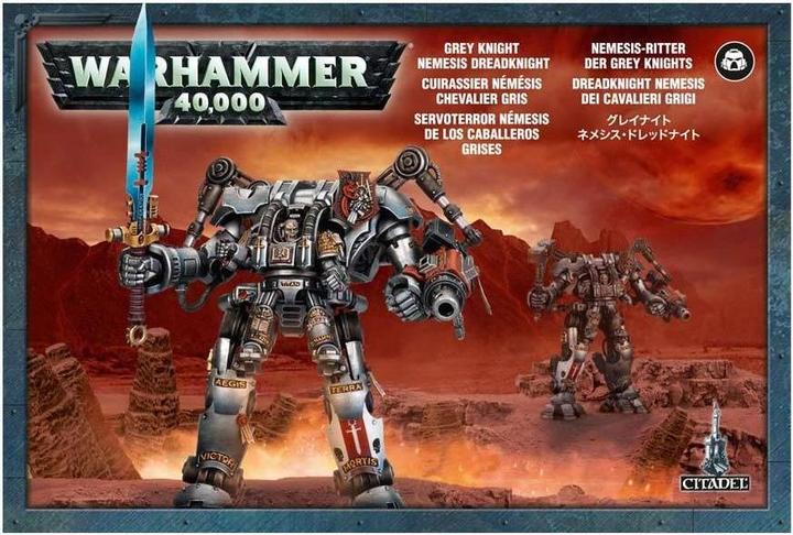 Actual product image Games Workshop Warhammer 40k - Grey Knights Nemesis Dreadknight