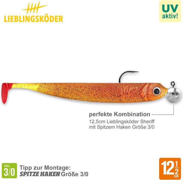 Actual product image Lieblingsköder Sheriff (twilight, night) (10 cm)