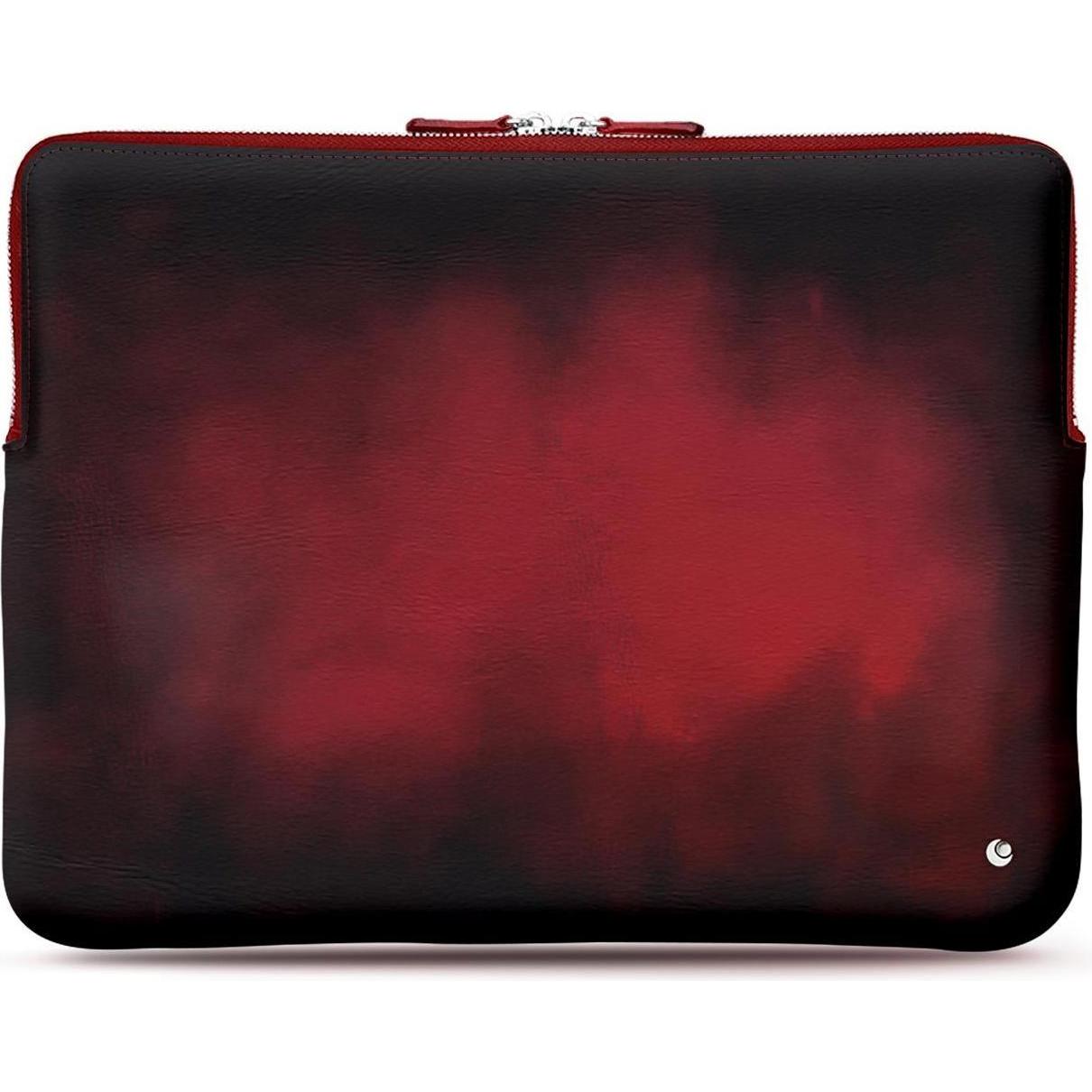 Noreve Lederschutzsleeve, Notebooktasche, Rot