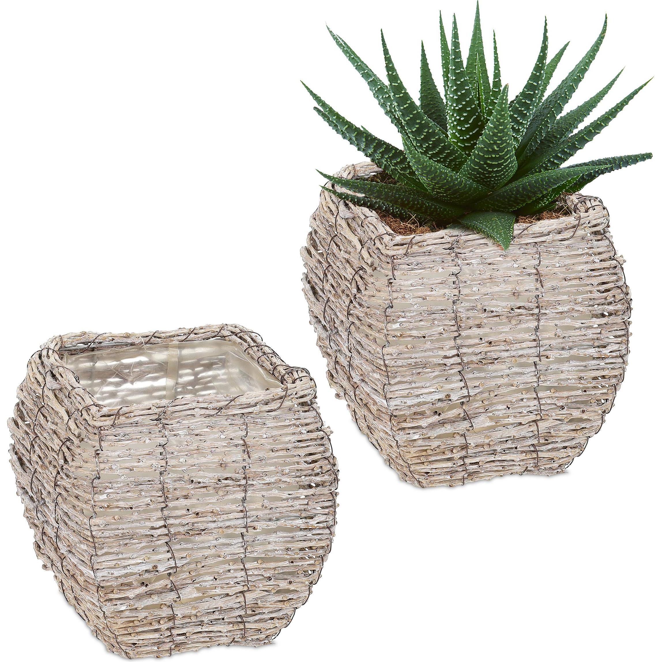 Thumbnail - Relaxdays, Blumentopf, 2x Blumentopf (20 cm)