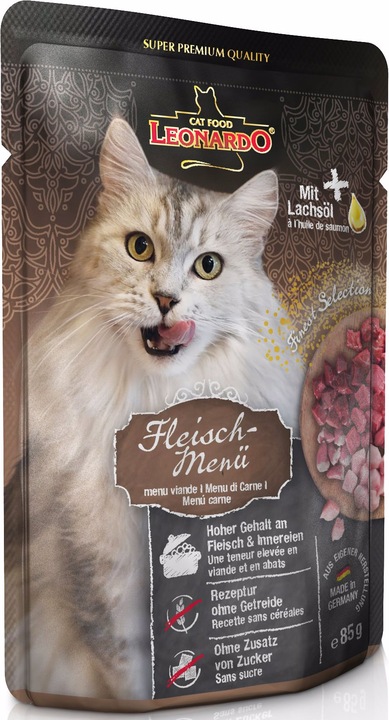 Produktbild Leonardo Cat Food Menu im Frischebeutel (Adult, 1 Stk., 85 g)