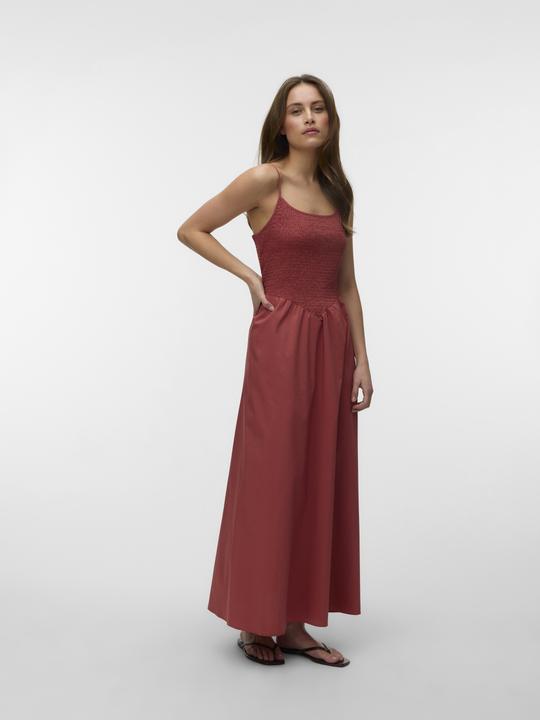Image du produit Vero Moda VMANNE Langes Kleid Gesmoktes Kleid (M)