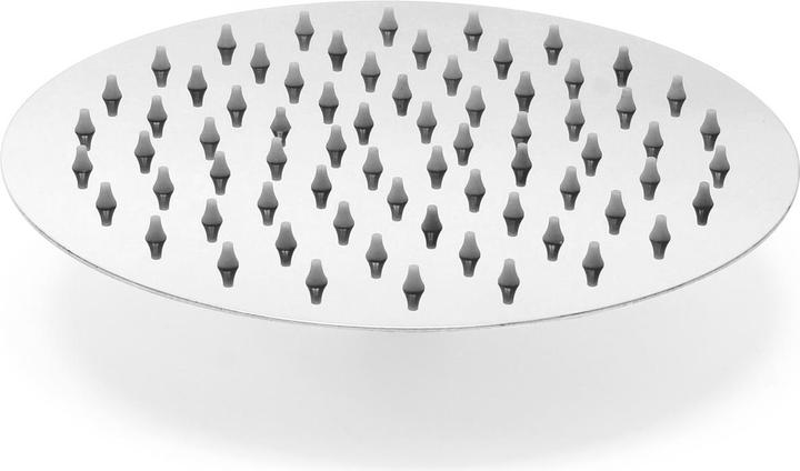 Produktbild Wiltec Regendusche rund 20cm Edelstahl Duschkopf Rainshower