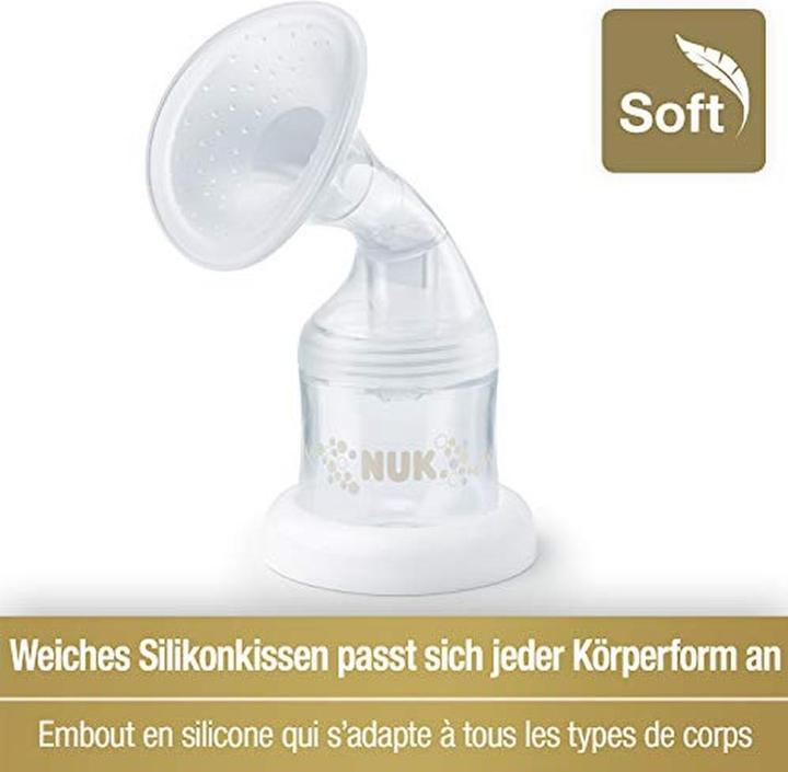 Produktbild NUK Nature Sense elektrische Doppelmilchpumpe mit Akku und LCD-Display