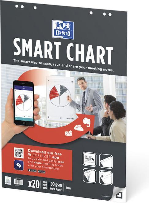 Produktbild Oxford SMART CHART - Flipchartblöcke (A3, Blanko)